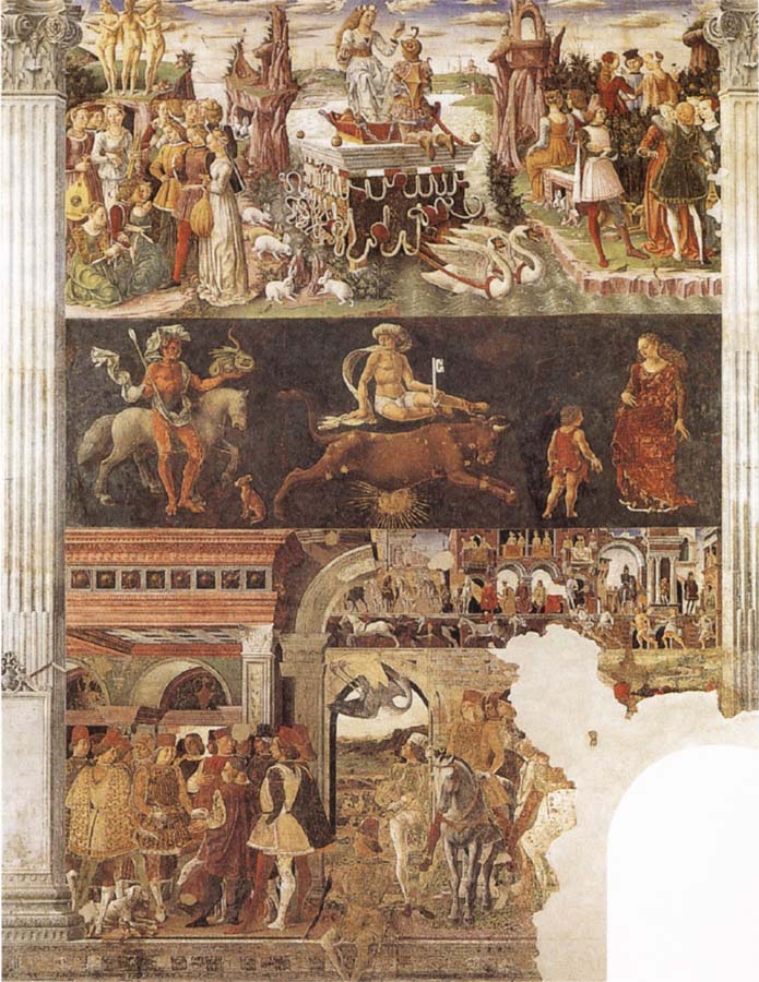 Francesco del Cossa Allegory of the Month of April